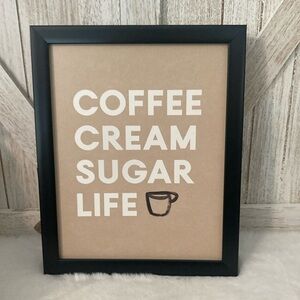 2019 Hobby Lobby Coffee Cream Sugar Life Sign
